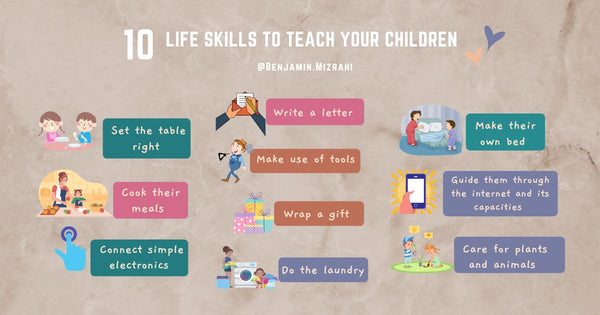 LIFE SKILLS TO TEACH YOUR CHILDREN