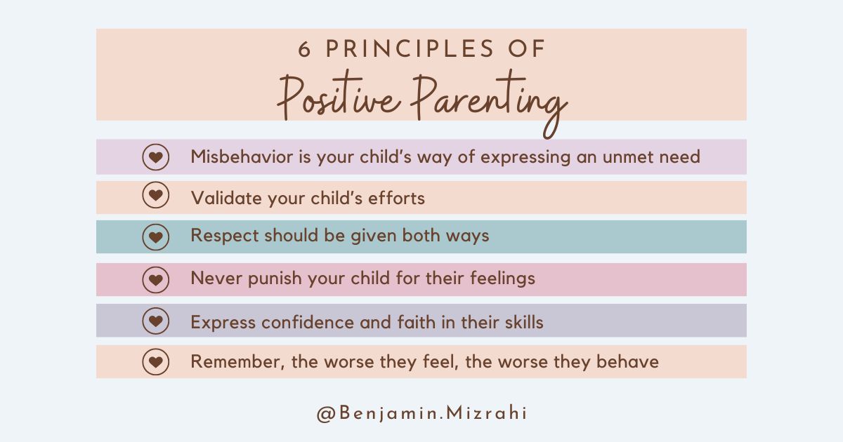 6 Principles of Positive Parenting