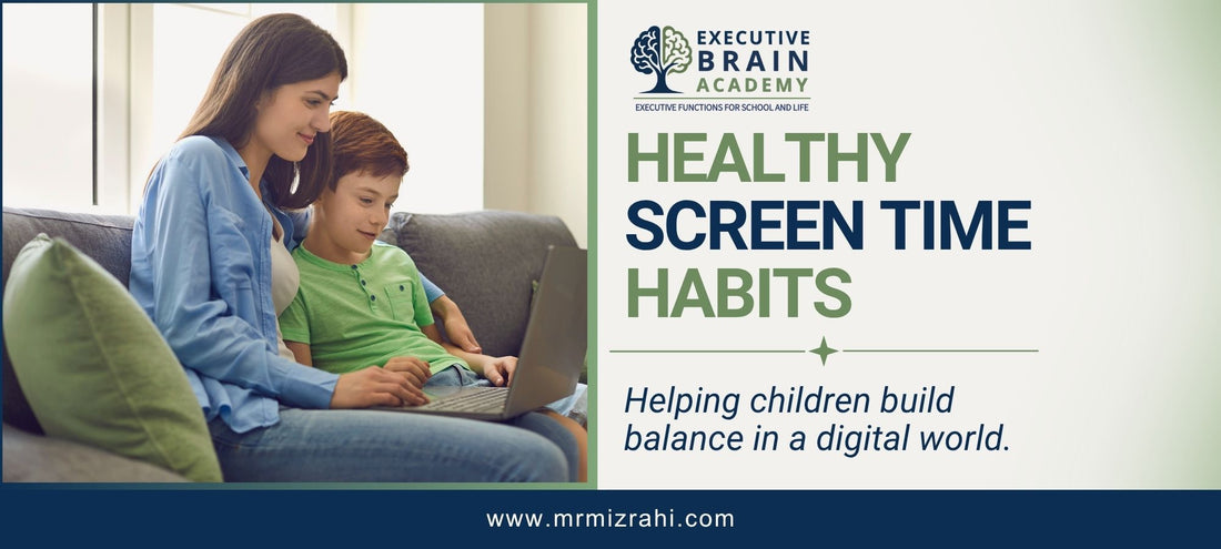 Healthy Screen Time Habits: Helping Your Child Find Balance
