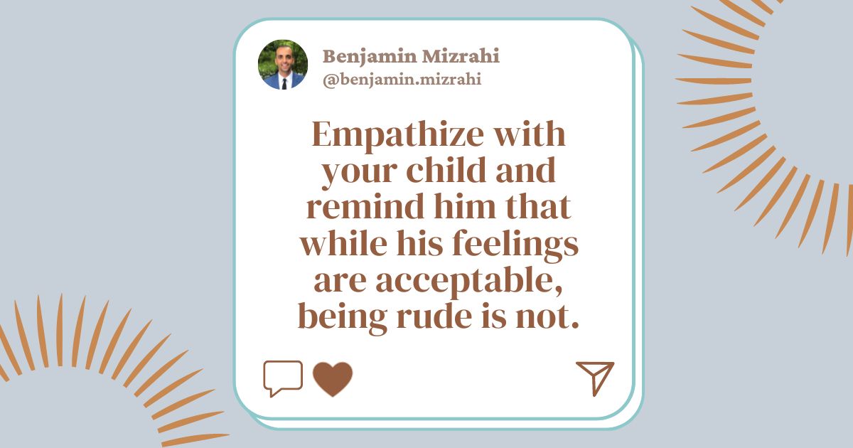 How to Handle Disrespectful Children