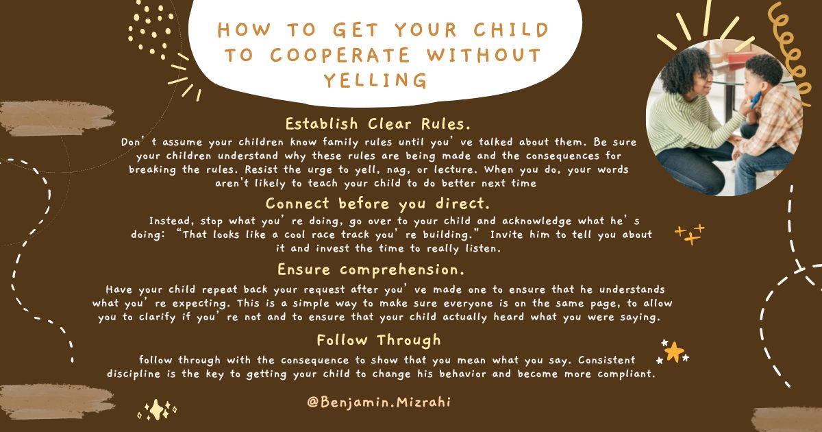 How to Get Your Child to Cooperate Without Yelling 