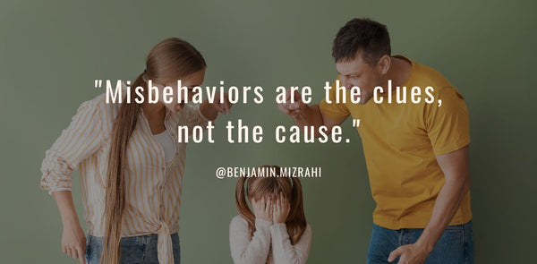 Misbehaviors Are the Clues, Not the Cause