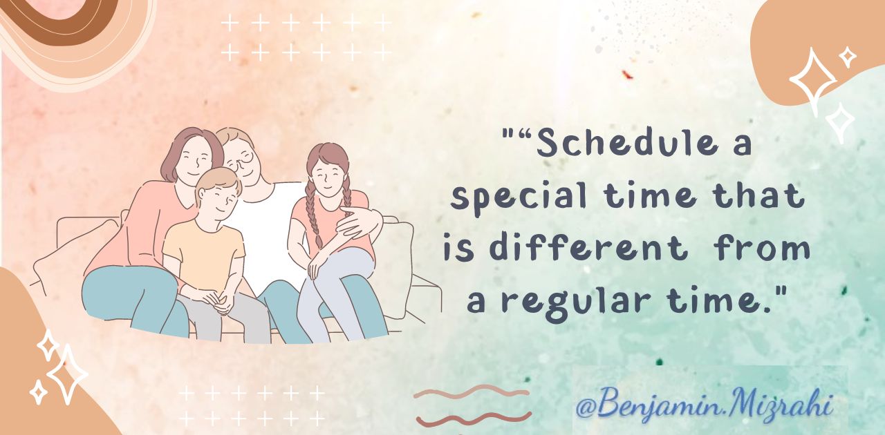 Why Special Time is Encouraging