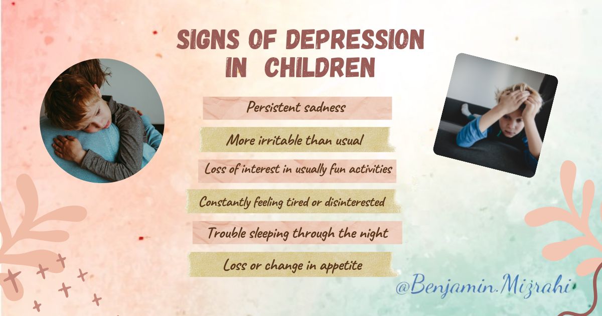 SIGNS OF DEPRESSION IN CHILDREN