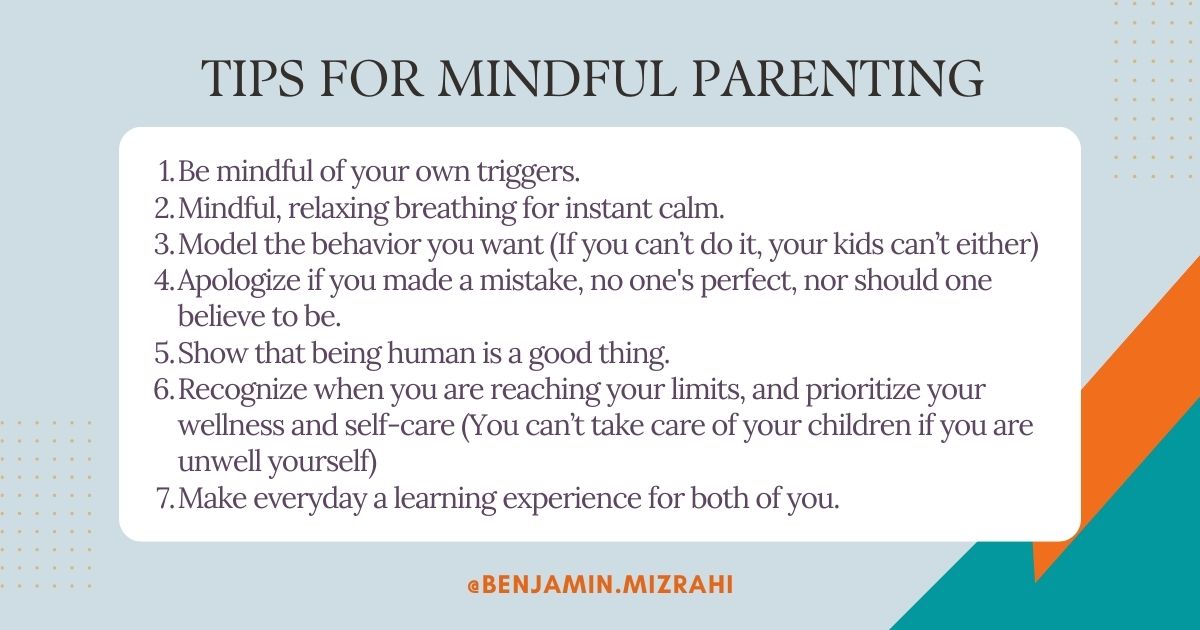TIPS FOR MINDFUL PARENTING