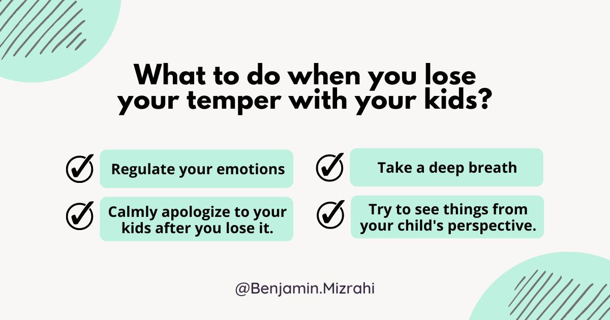 Losing Your Temper with your Kids