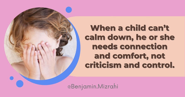 How To Help Your Children Calm Down