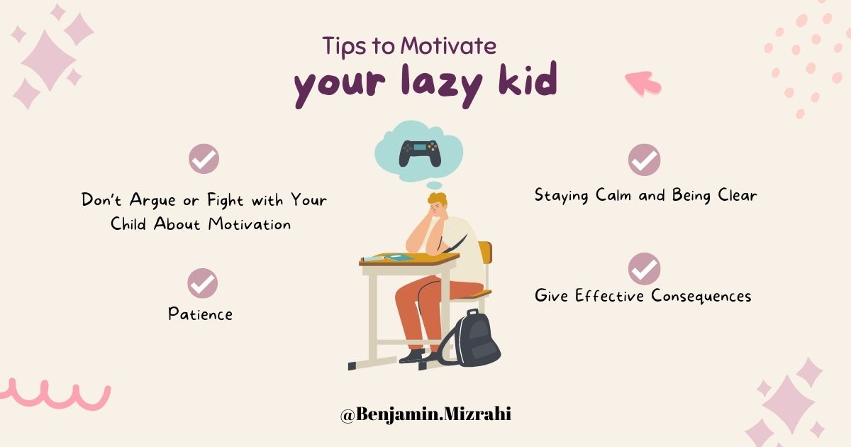 Tips to Motivate Your Lazy Kid