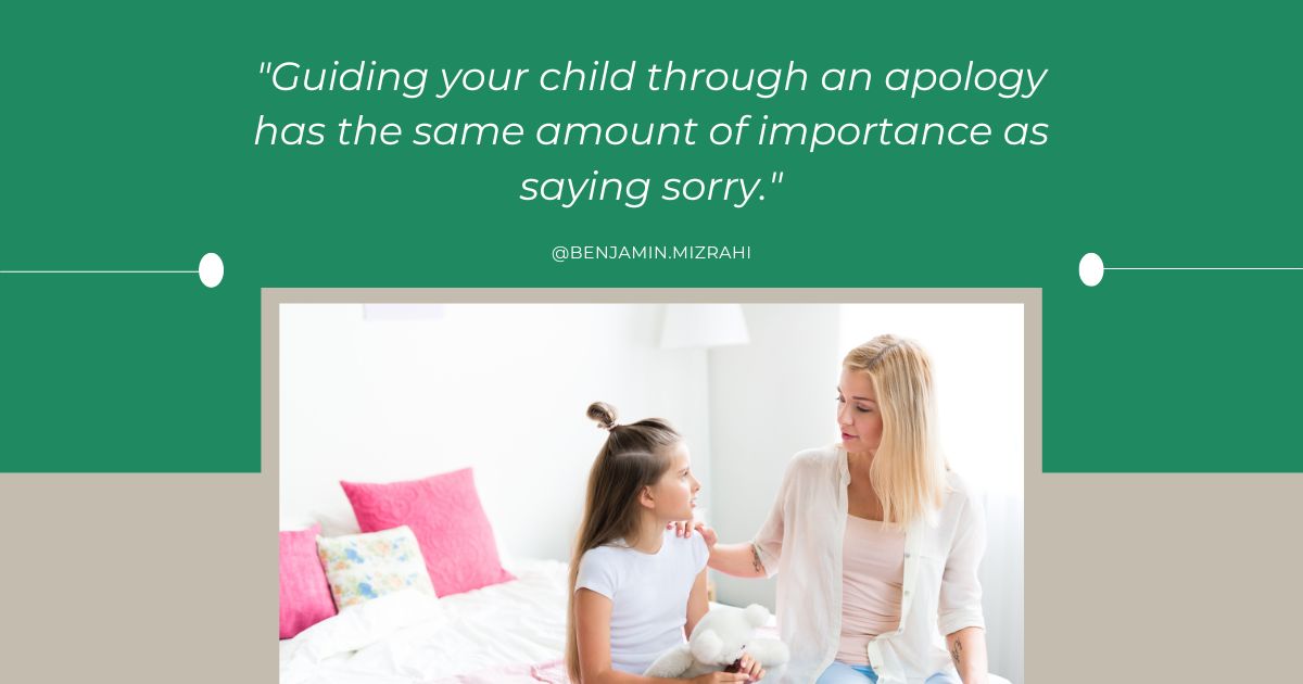 Don't Make Your Child Say "I'm Sorry" - What to Do Instead